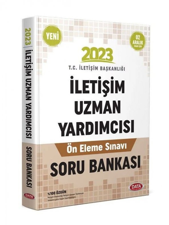 Data 2023 GYS İletişim Başkanlığı İletişim Uzman Yardımcısı Ön Eleme Sınavı Soru Bankası Görevde Yükselme Data Yayınları