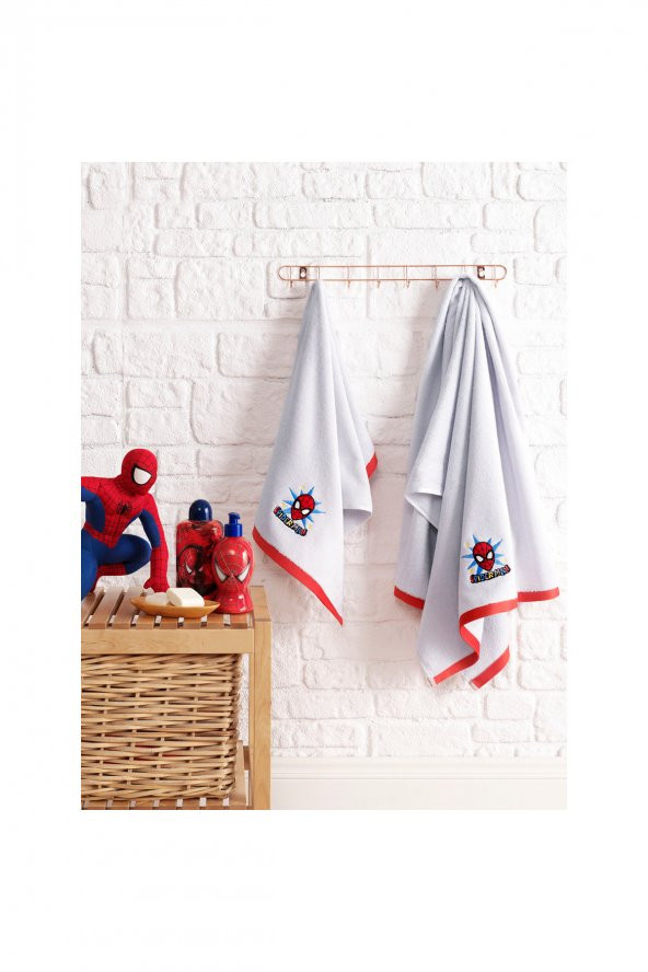Özdilek Banyo Seti Dısney Spıderman Grey Gri