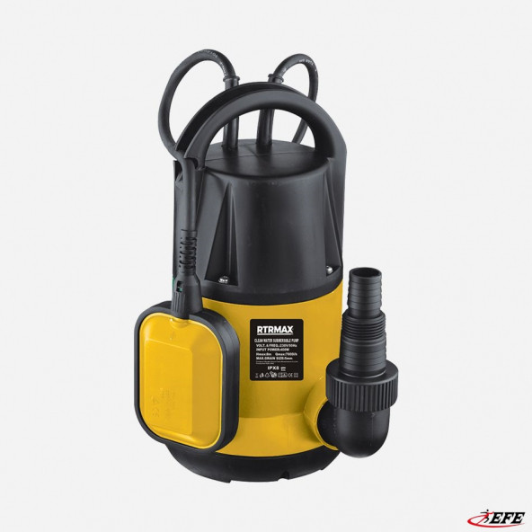 RTRMAX RTM814 Temiz Su Dalgıç Pompa 400W 8 Mt. ürün görseli