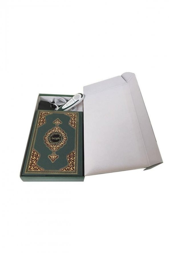Hayrat Yayınları Kuran Okuyan Kalem Cami Boy Yeşil - 4