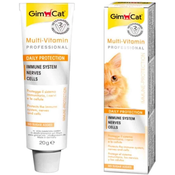 GimCat Multi Vitamin Kedi Macunu 20 Gr