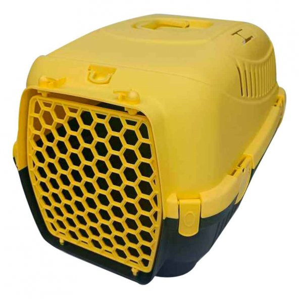 Mio Kedi Köpek Taşıma Kabı Sarı Orta Boy