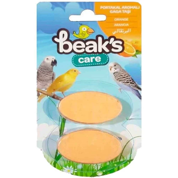 Beak'S Portakal Aromalı Gaga Taşı - İkili SG007