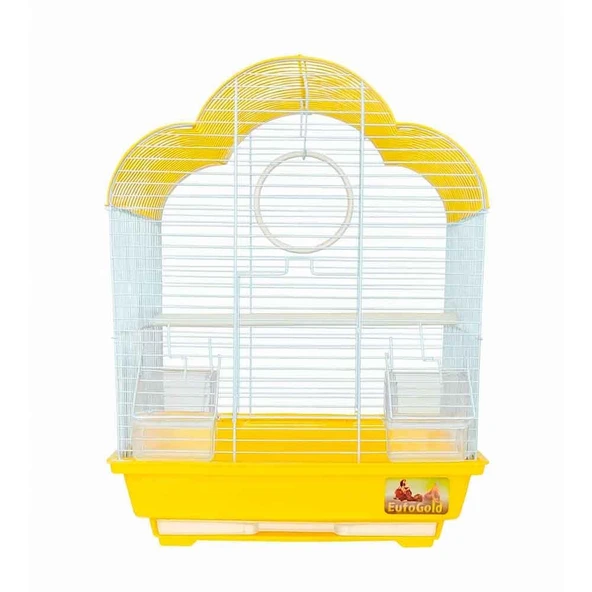 Euro Gold Kuş Kafesi Papatya Çatı Karışık Renkli 1217A ürün görseli 1