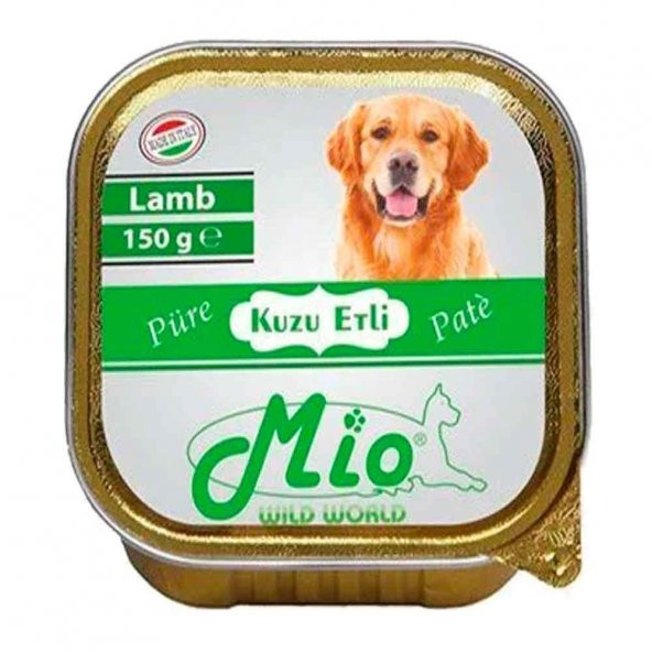 Mio Kuzu Etli Püre Konserve Köpek Maması 150 Gr