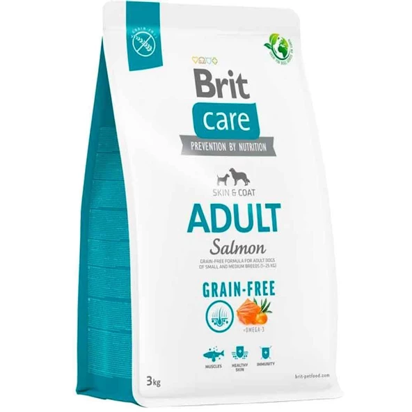Brit Care Somonlu Tahılsız Köpek Maması 3 Kg