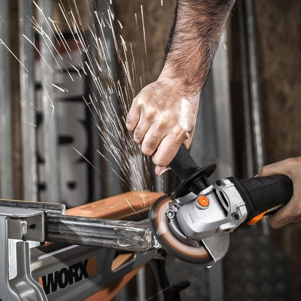 WORX WX717 750Watt 115mm Profesyonel Avuç Taşlama - 3