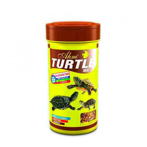 Ahm Turtle Mix Gammaruslu Stick Kaplumbağa Yemi 100 ml
