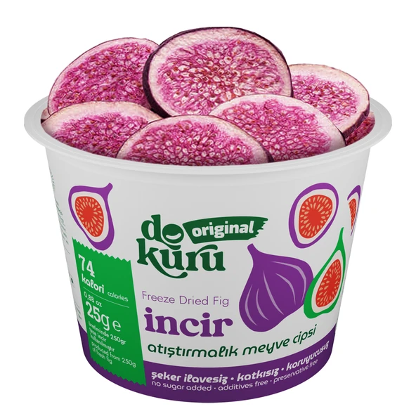 Dokuru Original İncir Atıştırmalık Meyve Cipsi ürün görseli 1