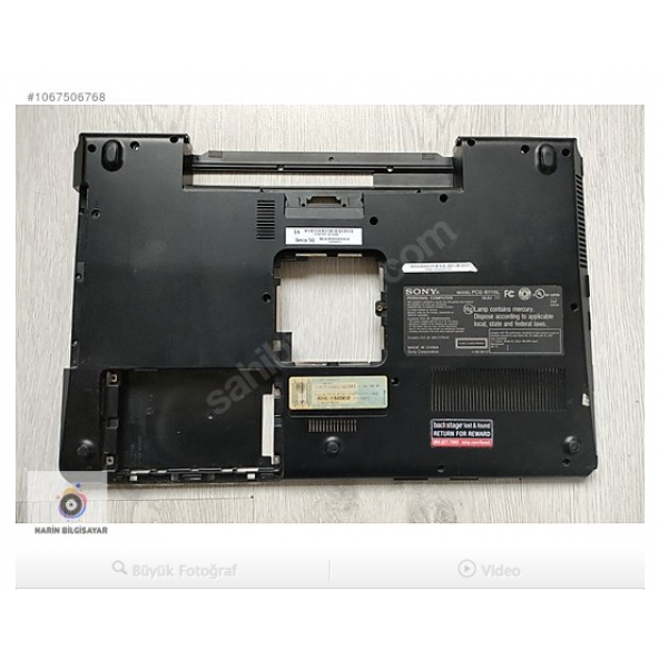 Sony Pcg 81115L Alt Kasa
