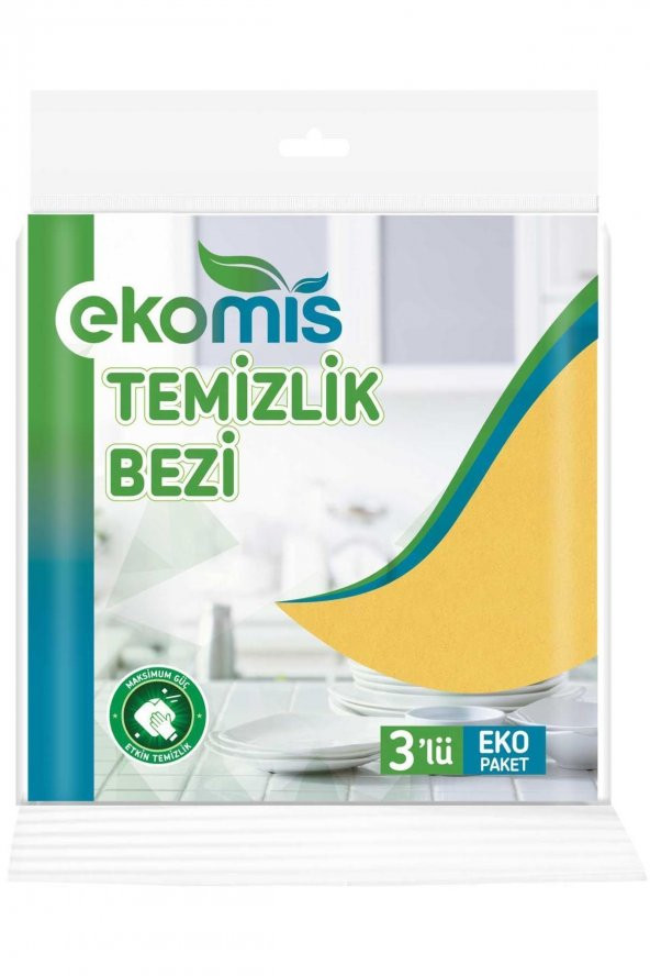 Ekomis Temizlik Bezi 3lü 8680264820778