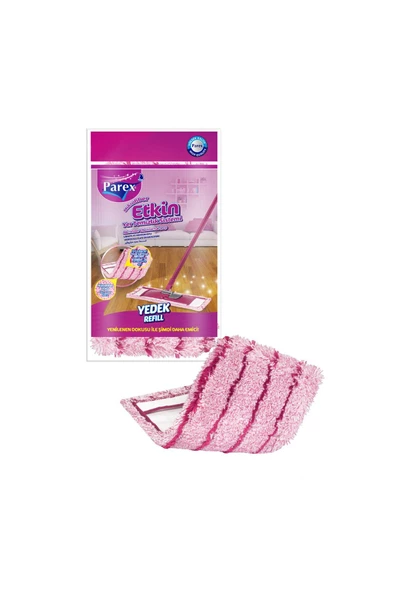 Parex Mikrofiber Etkin Yer Temizlik Sistemi Yedek