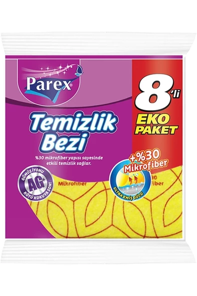 Parex Temizlik Bezi 8'li