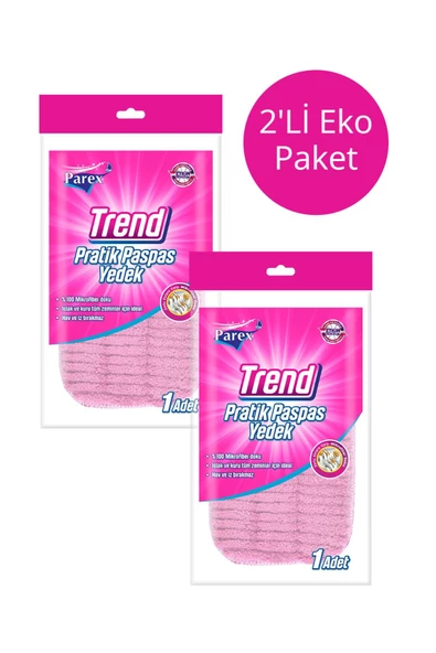 Parex Trend Pratik Yedek Paspas 2'li ürün görseli 1