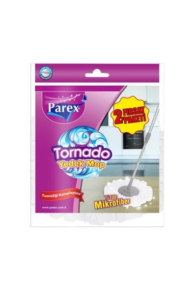 Parex 2'li Paket Tornado Multi Yedek Mop
