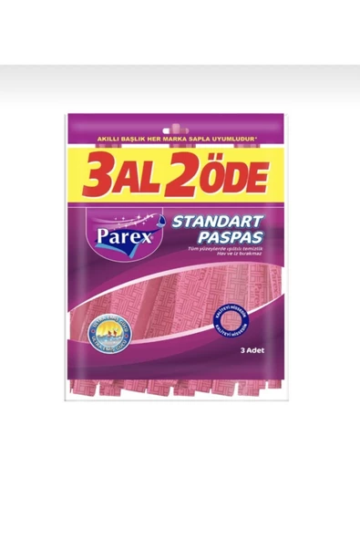 Parex Standart Paspas 3'lü Ekonomik Paket ürün görseli
