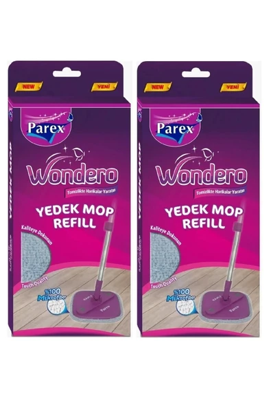 Parex Wondero Yedek Paspas Mop X 2 Adet