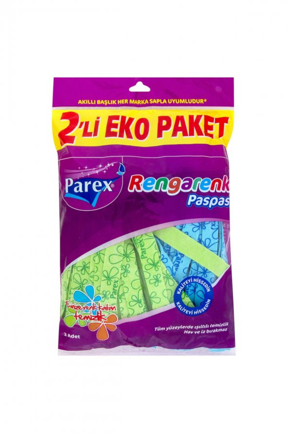 Parex Standart Paspas Ve Ekstra Güçlü Paspas 2li Set