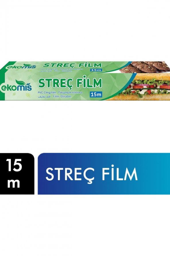 Ekomis Marka: Streç Film 15 M 8680264820358 Kategori: Alüminyum Folyo