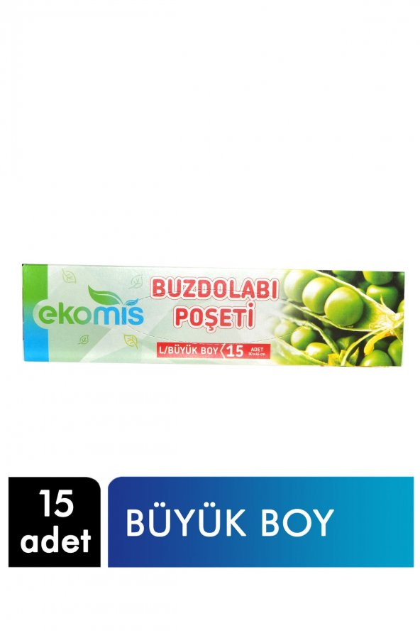 Ekomis Buzdolabı Poşeti Büyük Boy