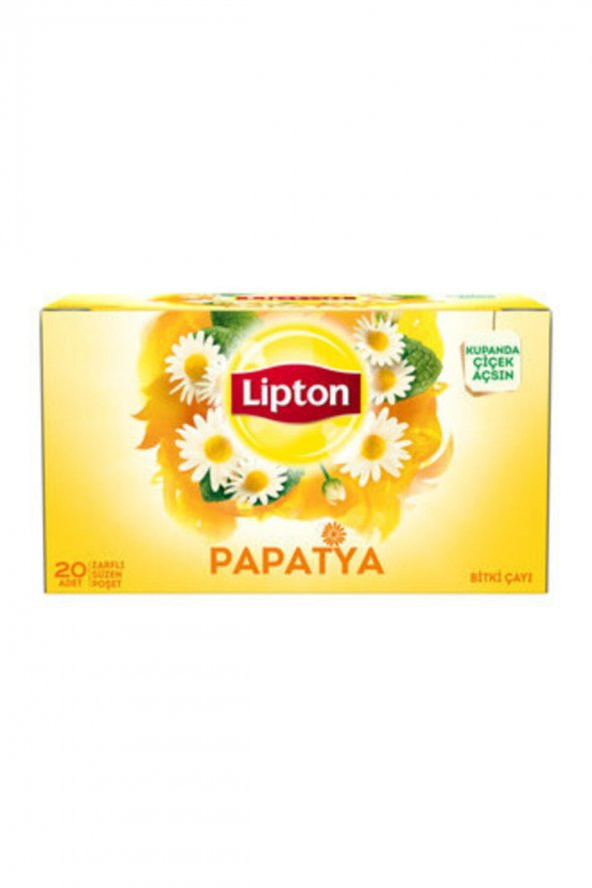 Lipton Bardak Poşet Bitki Çayı Papatya 20li