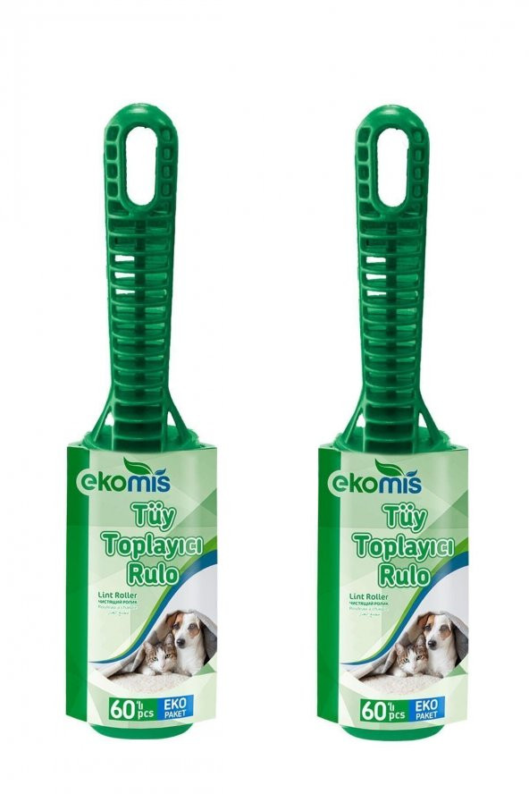 Ekomis Tüy Toplayıcı Rulo 60 Yapraklı X 2 Adet 1312950-2