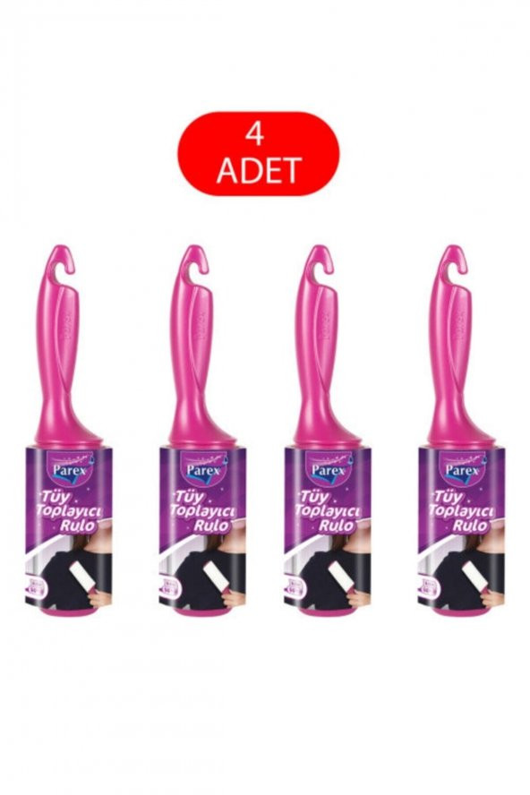 Parex Premium Tüy Toplayıcı Rulo 56 Yapraklı X 4 Adet - 2