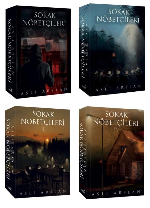 Aslı Arslan Sokak Nöbetçileri Seti Karton Kapak (4 Kitap)