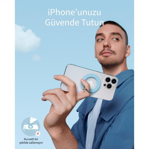 Anker 610 Manyetik  Mag-Go Ring Holder_mavi - 2