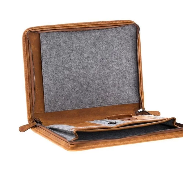 Sparta Apple MacBook Uyumlu Deri Çanta G19 Taba - 2
