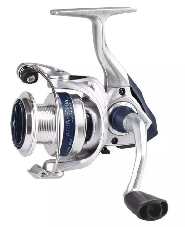 Okuma ARIA-3000a Painting Silver 1BB Olta Makinesi - 4