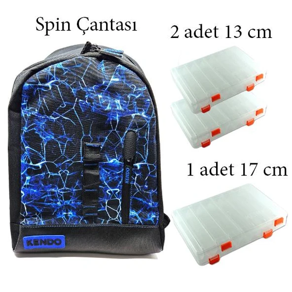 Kendo Sırt Spin Çantası & Sahte Kutusu - 2