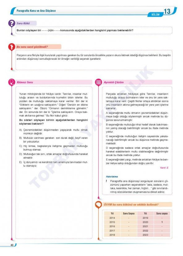 2024 Model Paragraf ve Problemler Soru Bankası TYT Çıkmış Sorular Denemesi Hediyeli! - 4