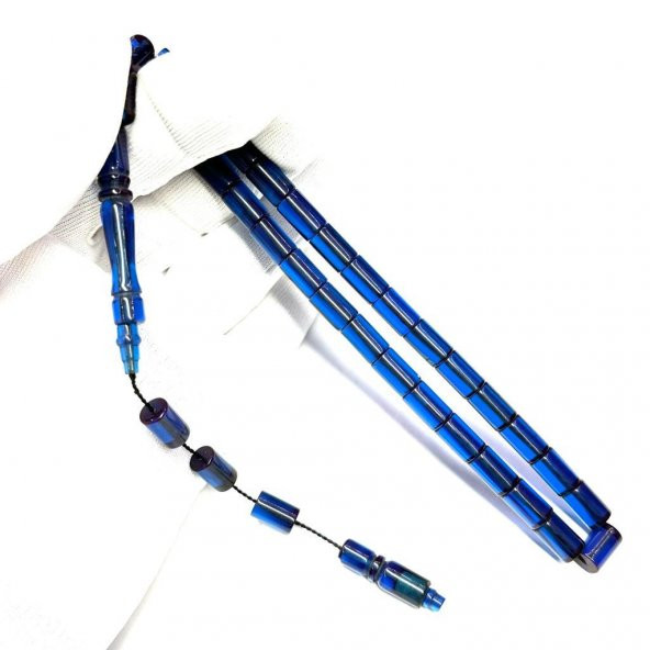 Kesme Model Usta İşi Sistemli 7-10mm Ateş Kehribar Tesbih