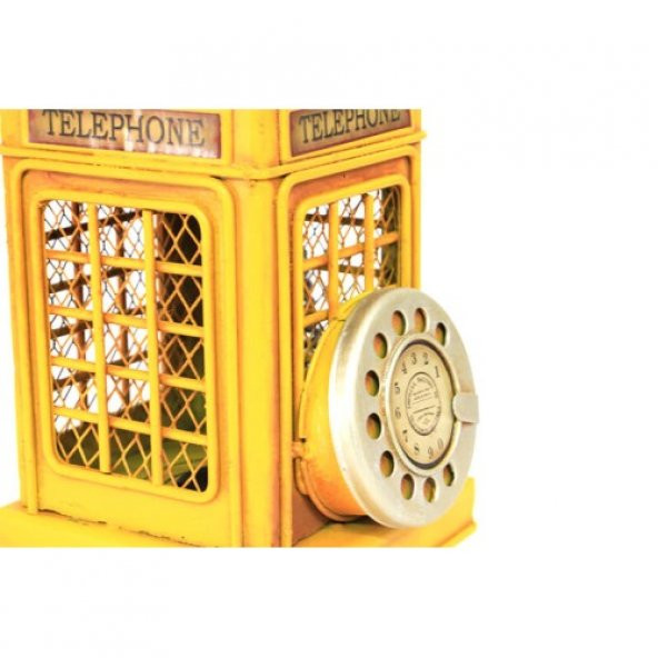 Dekoratif Nostaljik Telefon Kumbara - 3