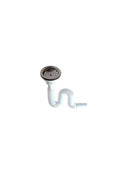 ÇÖPMAK ÇOK DELİKLİ GENİŞ BAŞLIKLI SİFON GIRTLAK BORU LAVABO ALTI