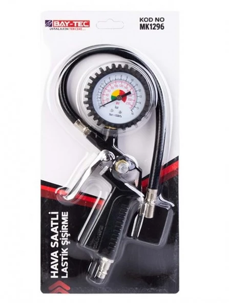 BAY-TEC HAVA SAATLİ LASTİK ŞİŞİRME KOD NO:MK1296