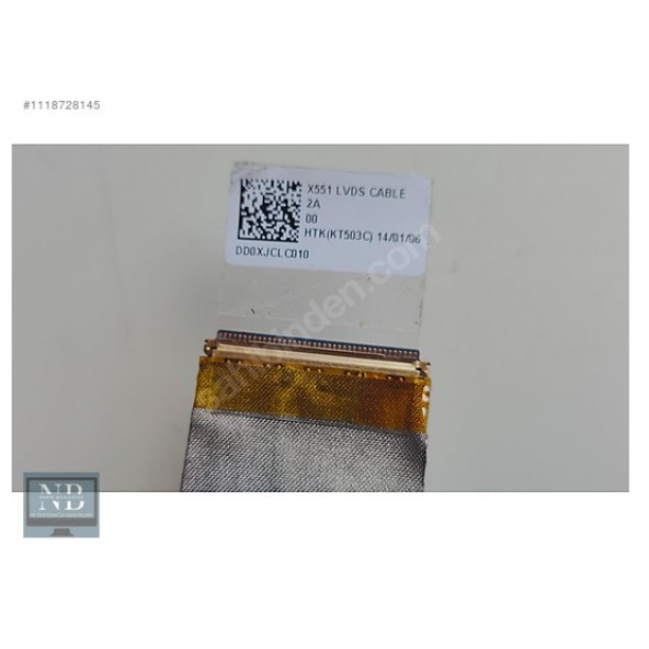 Asus X551 X551C X551Ca X551M X551Ma Lcd Data Flex Ekran Kablosu - 3