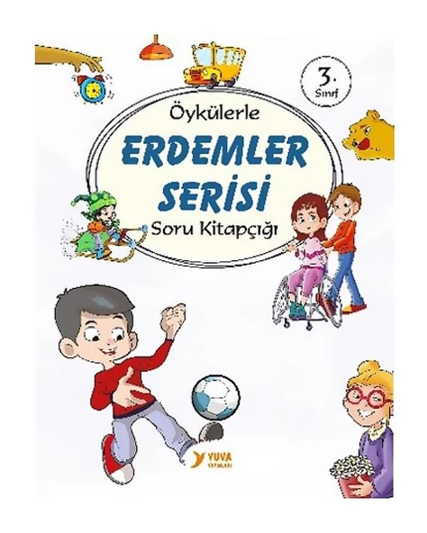 3. Sınıflar İçin Öykülerle Erdemler Seti 10 Kitap - Resim 2