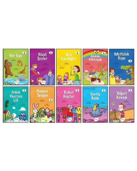 2. Sınıflar İçin Öykülerle Doğa ve Çevre Seti 10 Kitap - Resim 2