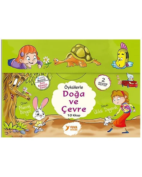 2. Sınıflar İçin Öykülerle Doğa ve Çevre Seti 10 Kitap