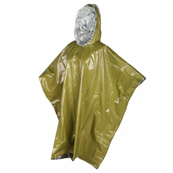 FreeCamp Çift Taraflı Panço-YEŞİL - Resim 5