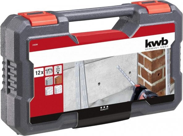 KWB Sds Plus Uç Seti 12 Parça 49240280 - 2