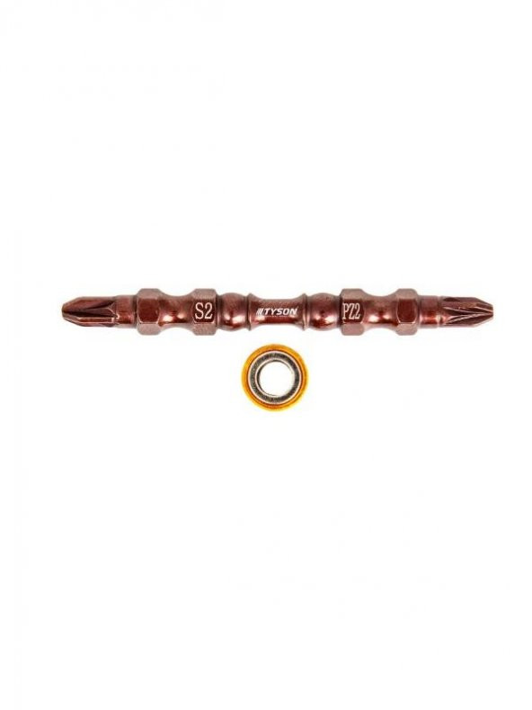 TYSON PZ2*65 MM ÇİFT YÖNLÜ MIKNATUS UÇLU BİTS UÇ - 2