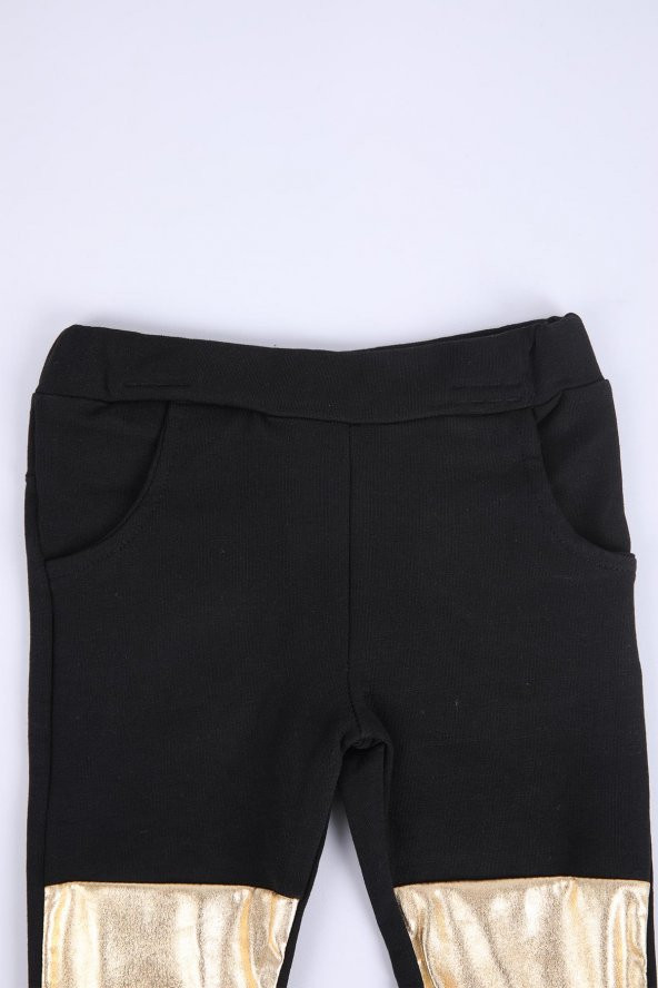 Babyhola Kız Çocuk Parlak Tayt Pantolon 36012 - 2