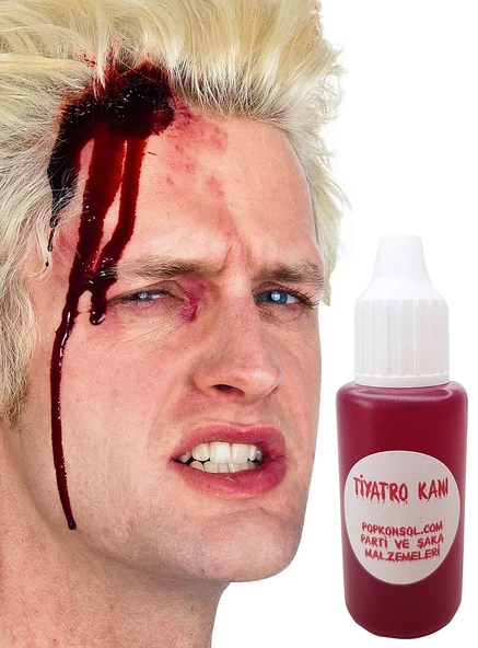 Şaka Kanı Tiyatro Kanı Dracula Yapay Kan 1 Adet - Resim 3
