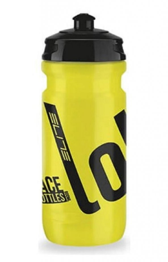 Elite Loli Bisiklet Matara - Suluk 600 Ml Performance Bisiklet Matarası Kafesi Sarı - 3