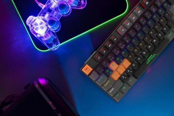 Inca IKG-439 Empousa Red Switch Full Rgb Mechanıcal Keyboard - 6