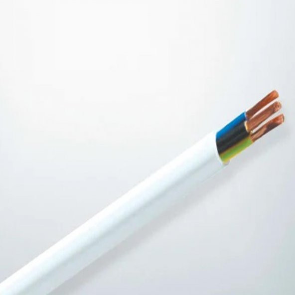 PRYSMIAN 3x1,5 TTR Kablo Beyaz Kangal