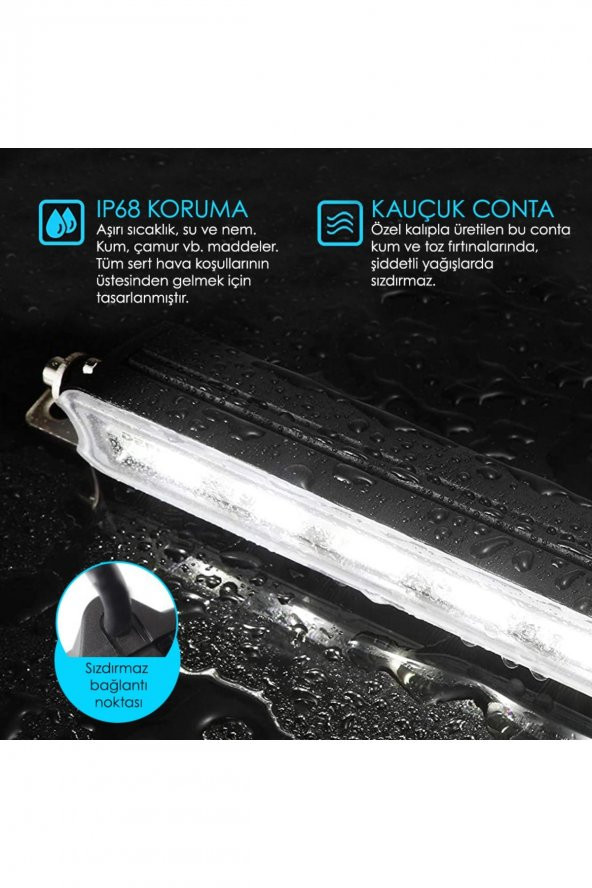 24 Led 72w Yayıcı Delici Ultra Ince Off Road Led Bar 65cm - 5
